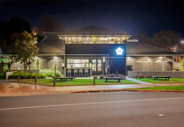 One-Night Couples Retreat at Rotorua International Motor Inn in a Deluxe Kingsize Studio with Outdoor Spa & Cooked Breakfast - with Options to incl. Dinner for Two at Terrace Kitchen, a Ride Package for Two at Velocity Valley or Both
