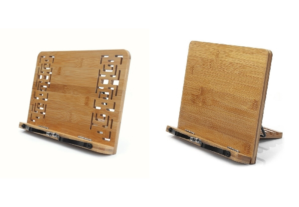 Book Stand Holder Compatible with iPad - Two Styles & Three Sizes Available