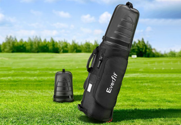 Everfit Foldable Golf Travel Bag with Wheels