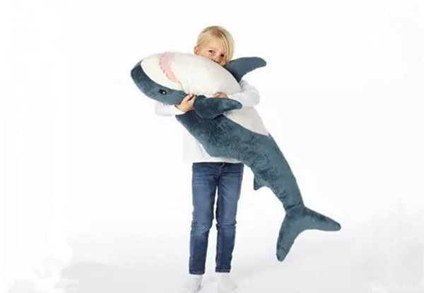 Shark Plush Pillow Toy - Two Sizes Available