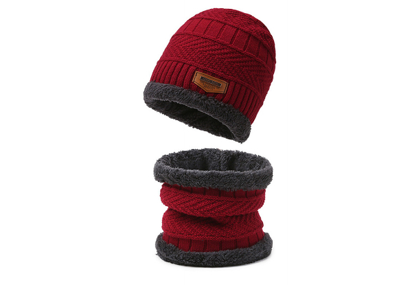 Unisex Beanie Cap & Neck Warm Set - Available in Three Colours