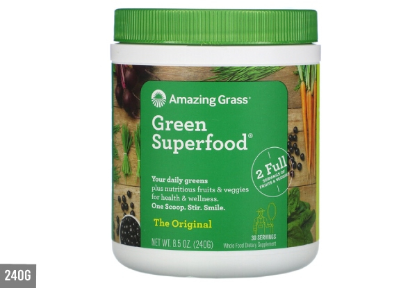 Amazing Grass Green Superfood The Original - Three Sizes Available