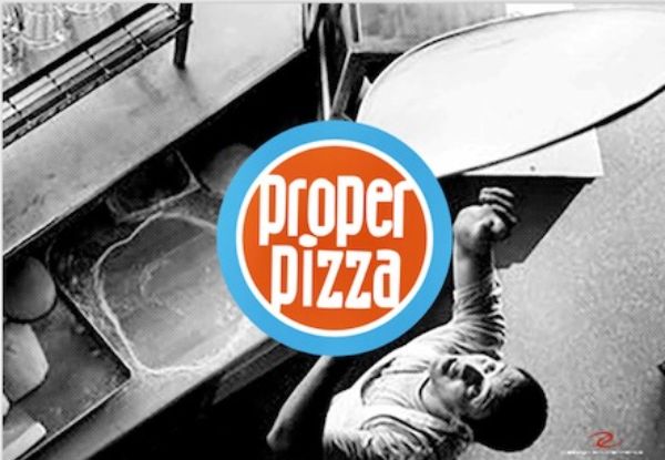 Proper Pizza incl. One Soft Drink - Different Sizes Available & Options to incl. Loaded Crisscross Fries, Circle of Life Dessert Pizza or Salad & Two Glasses of Wine, or Authentic Swiss Cheese Fondue