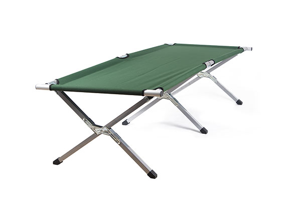 Folding Portable Stretcher Camping Bed in Green Colour