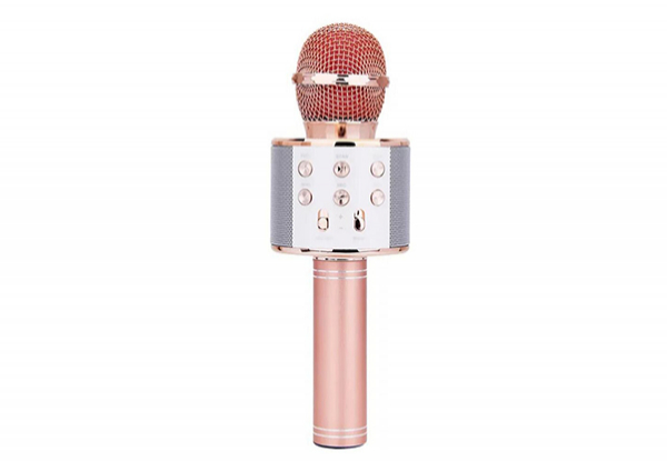 Wireless Karaoke Bluetooth Microphone - Five Colours Available