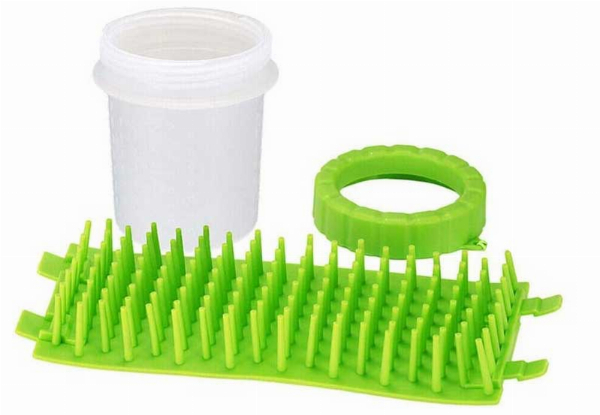 Two-in-One Dog Paw Washer Cup - Three Colours & Three Sizes Available