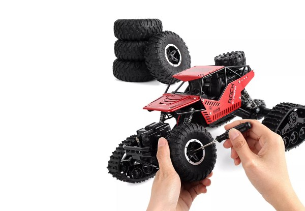 RC Four Wheel Off-Road Racing Car - Two Colours Available