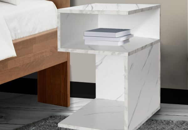 Levede Side Table Drawer Nightstand - Available in Three Colours & Option for Two-Piece