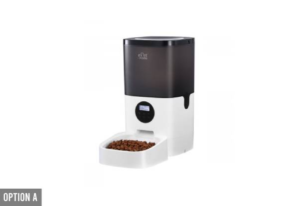 6L Automatic Pet Feeder - Two Options Available