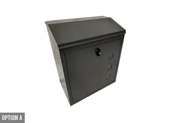 Letter Box Range - Three Options Available