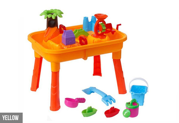 Kids' Water & Sand Table Play Set - Two Options Available