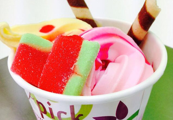 $4 for an $8 Frozen Yoghurt Voucher – Choose Your Own Toppings