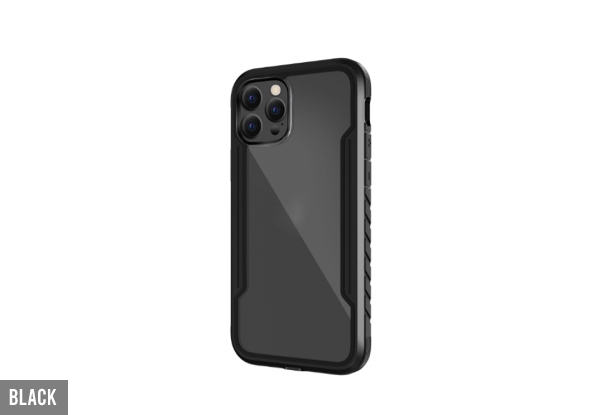 Military Standard Metal Mobile Phone Case Compatible with iPhone 12 Series - Three Colours Available