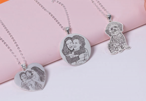 Custom Photo Necklace