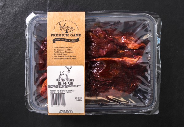 Premium Game Wild Venison BBQ Box incl. Steaks, Sausages, Patties, Bacon & Salami - Two Delivery Dates Available