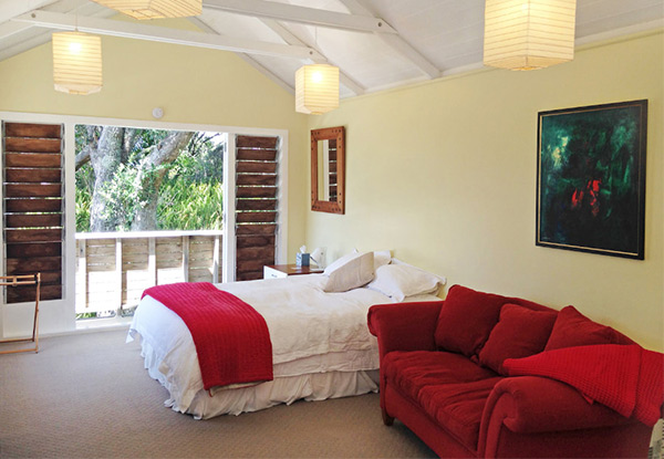 One-Night Ohiwa Beach Stay in the Honey Loft for Two People incl. Late Checkout of 12.00pm, Chocolates on Arrival & a Bottle of Bubbles to Share - Option for Two Nights Available