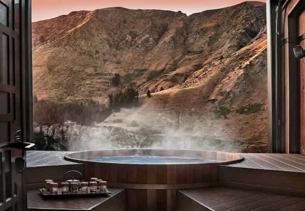 Per Person Twin-Share, 2 Night Queenstown Getaway in 4 Star Accommodation incl. 60-Minute Onsen Hot Pool - Option for 3 Nights - Options for Departure from Auckland, Wellington or Christchurch - Valid from 15th of October 2024