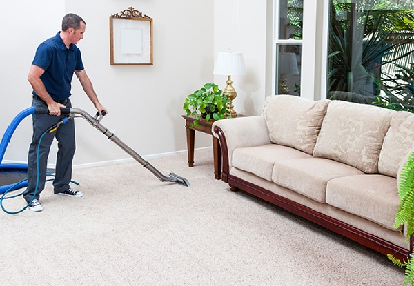 Three-Bedroom Standard Home Carpet Clean - Options for up to a Four-Bedroom House