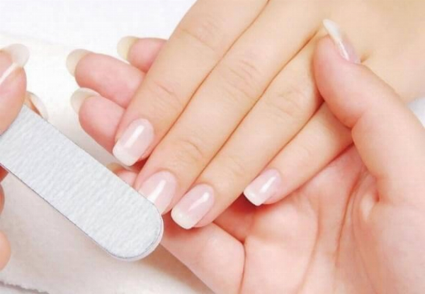 Gel/ Shellac Manicure for One Person - Options for Gel/ Shellac Colour Only or SNS Dipping Powder Manicure with Colours, French, Pink & White, Ombre or on Tips