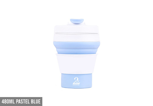 Reusable Coffee Cup - Two Sizes & Five Colours Available