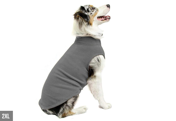 Wind-Resistant Plush Dog Sports Vest - Four Sizes Available