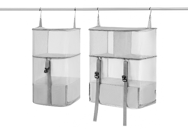 Portable Travel Hanging Luggage Organiser - Available in Two Sizes