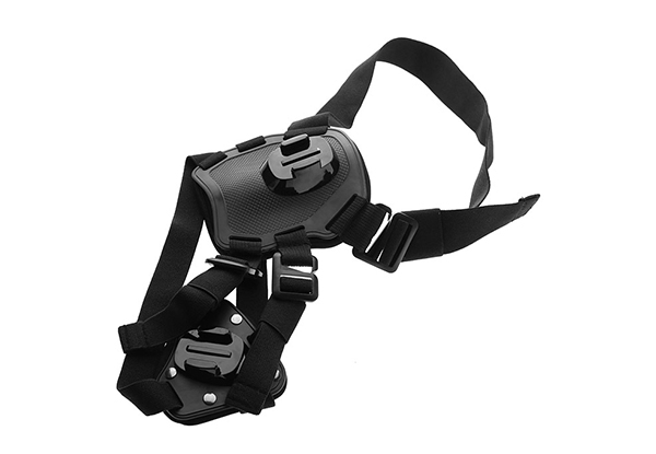 Dog Harness Belt with Camera Mount - Compatible with GoPro