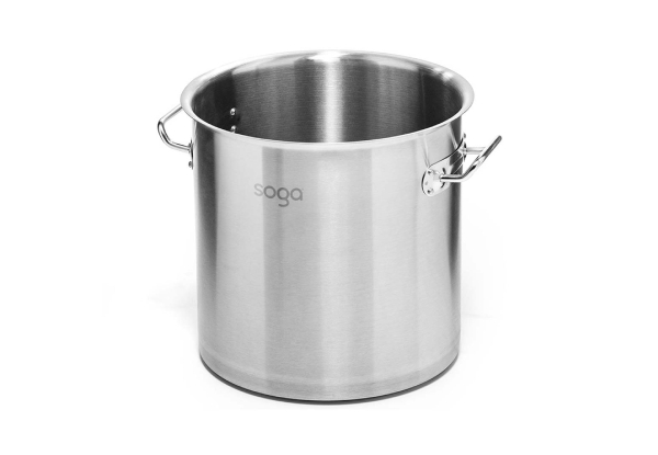 Soga Stainless Steel Cooking Pot - Seven Sizes Available