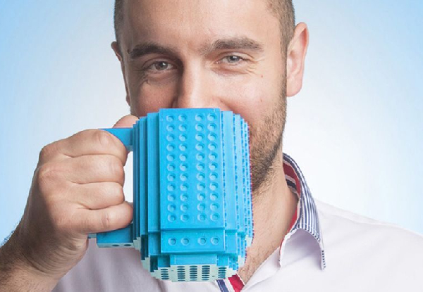 Build-On Brick Coffee Mug - Two Colours Available