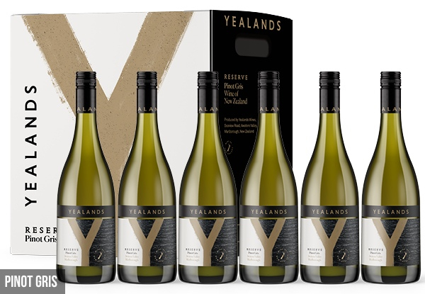 Six Bottles of Yealands Vintage Reserve Wines - Four Options Available