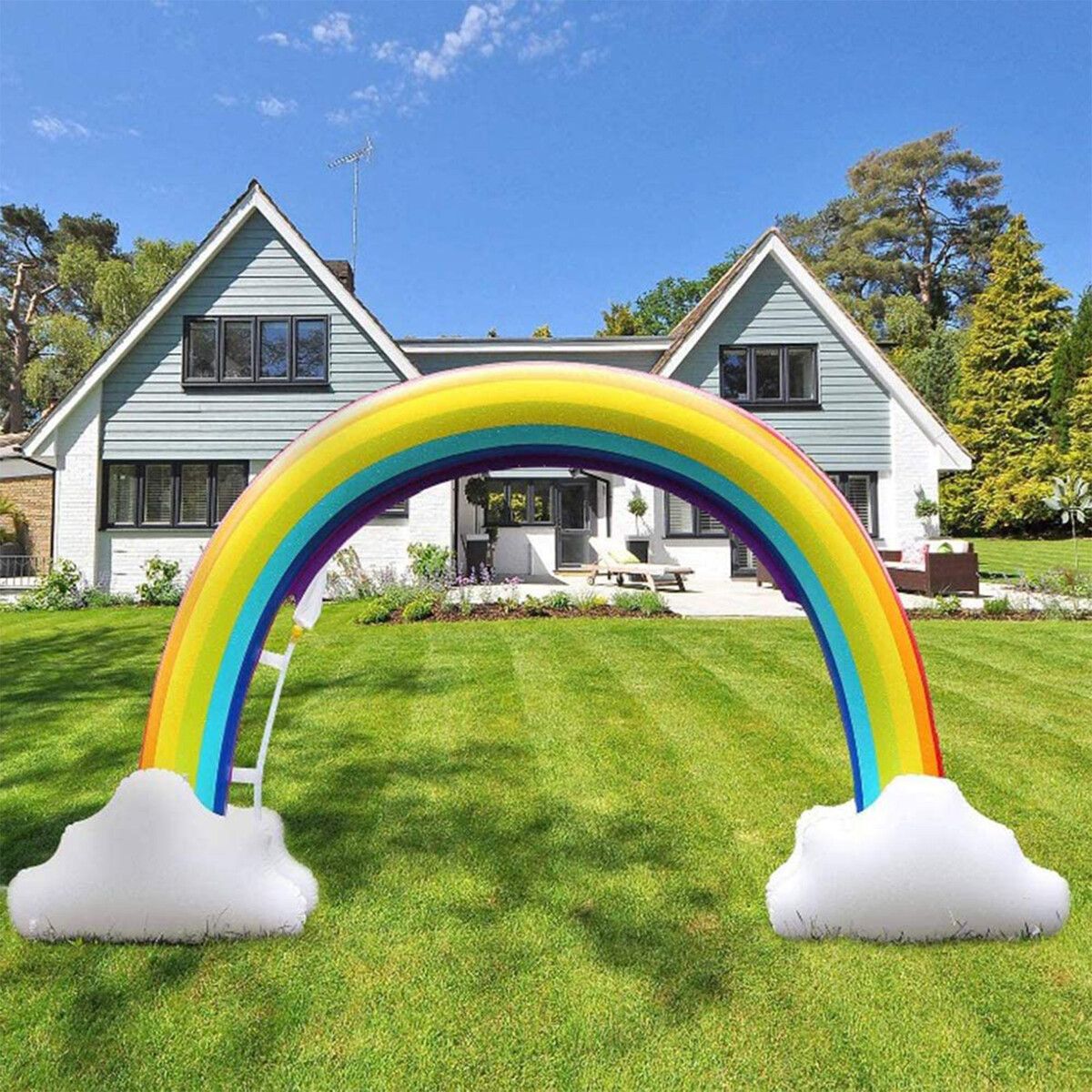 Inflatable Rainbow Arch Water Sprinkler