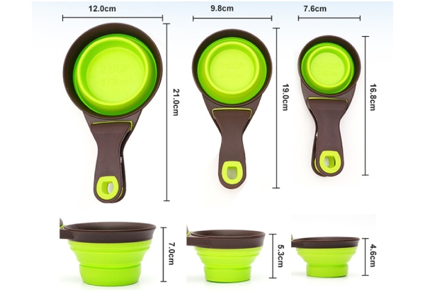 Pet Food Measuring Cup - Two Colours & Three Sizes Available