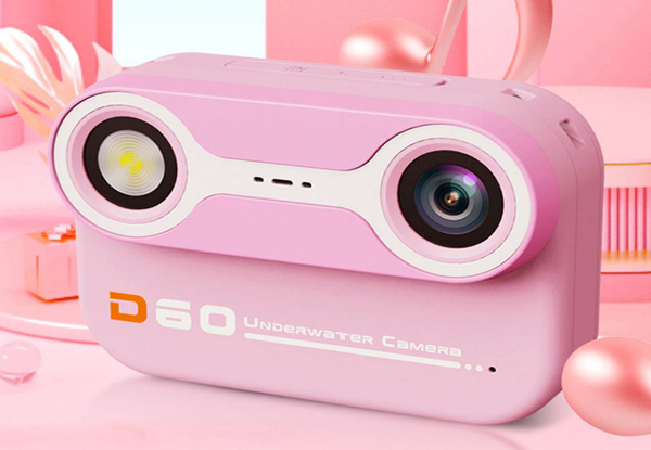 Kids Water-Resistant Camera Incl. 32GB Card - Three Colours Available