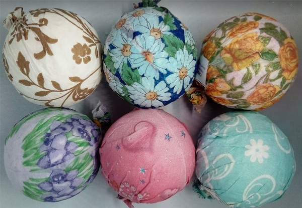 Six-Pack of Bath Bombs - Four Styles Available