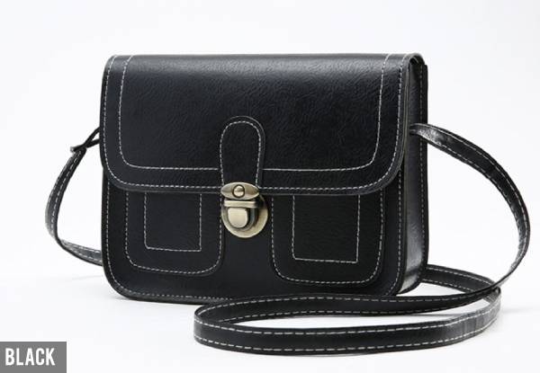 One-Shoulder Messenger Bag - Four Colours Available with Free Delivery
