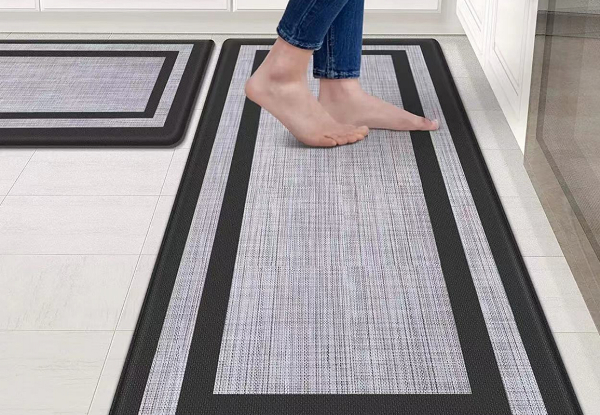 Kitchen Cushioned Floor Mat - Available in Two Colours & Two Sizes