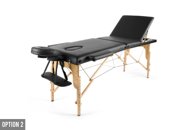 Foldable Massage Table Bed - Three Options Available