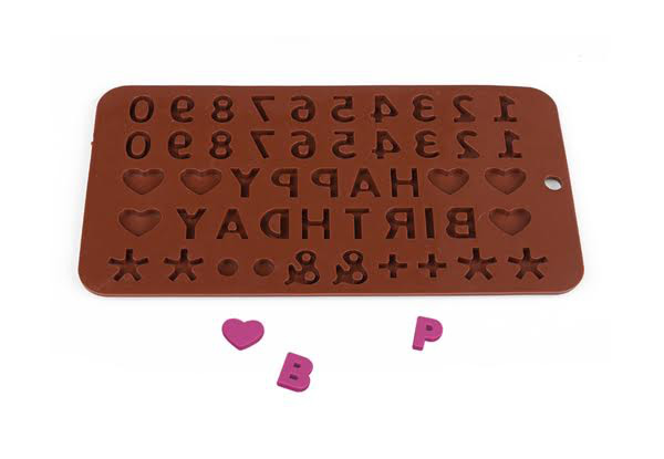 Letters & Numbers Mould Set