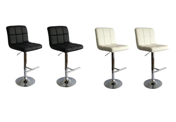Two Neptune Bar Stools - Two Colours Available