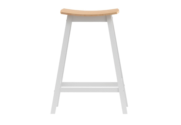 Artiss Two-Piece Wooden Bar Stool