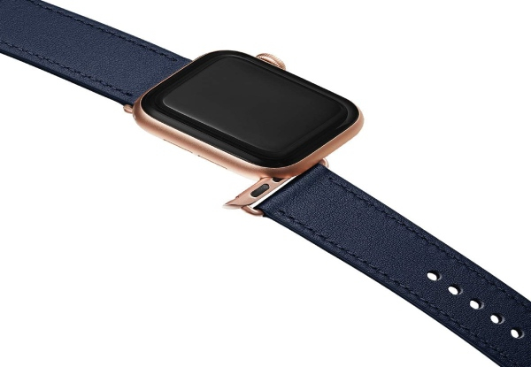 Top Grain Leather Band Compatible with Apple Watch - Three Colours & Two Sizes Available