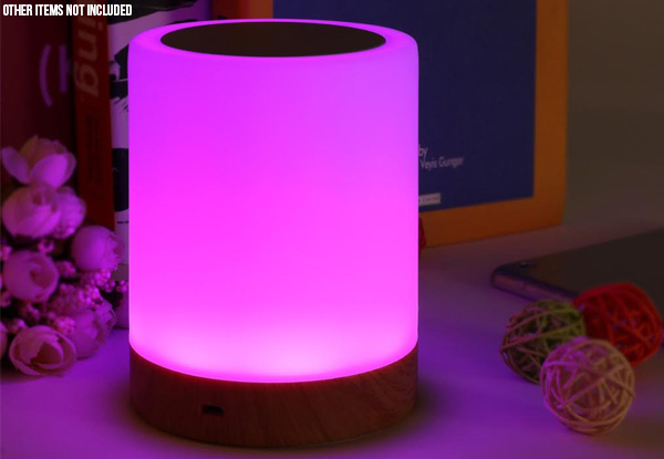 Touch Sensor Colour Changing Lamp with Free Delivery