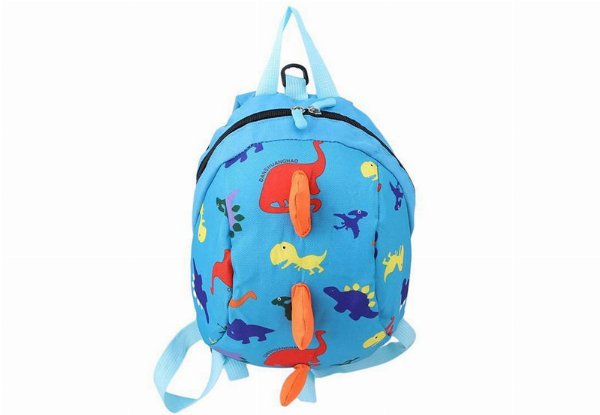 Dinosaur Toddler Backpack with Leash - Four Colours Available