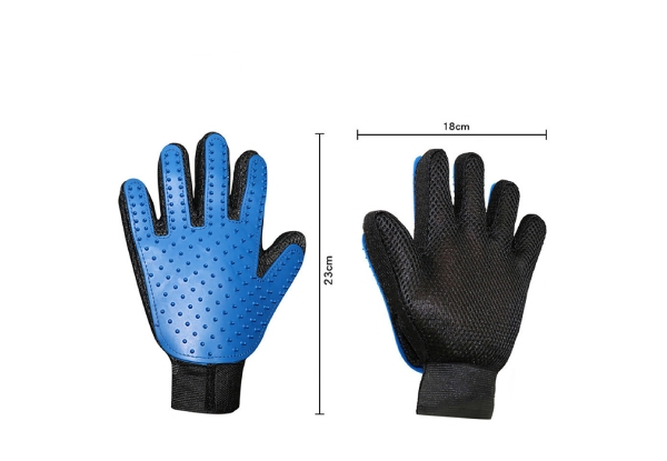 Pair of Pet Grooming Massage Gloves