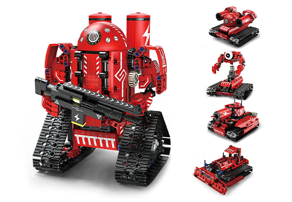 5-in-1 Remote Control & APP Programmable Robot Educational Toy Kit