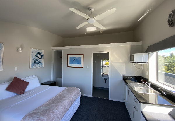 One-Night Ensuite King Room Stay for Two People Incl. Breakfast, Hot Tub & Sauna Access at LKNZ Lodge, Ohakune - Valid for Stays During November and first two weeks of December 2026 (Value $251)