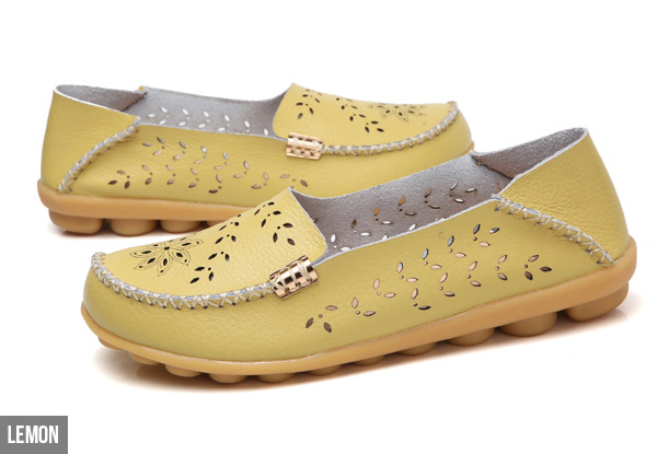 Spring Leather Loafer - Six Colours & Five Sizes Available