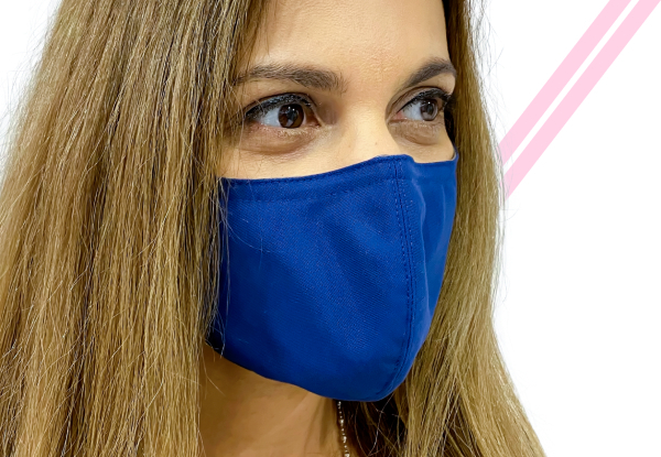Three-Pack of Good Mask™ Reusable Premium Quality Face Masks - Two Colours Available & Options for Six-Pack
