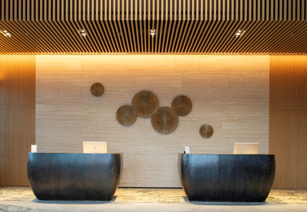 Luxury Stay for Two at Maxim Hotel Auckland in the Urban Room incl. 60-Min Body Massage or 30-Min Foot Massage, $20 Restaurant Voucher. Late Check-Out, Car Park, Pool Access, Gym, Spa Pool, Himalayan Salt & Steam Sauna - Option for Two-Nights