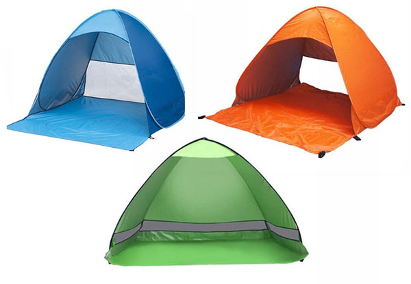 SPF 50+ Pop-Up Waterproof Beach & Camping Tent with UV Protection with Free Delivery